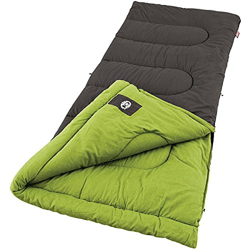 An image of Coleman Duck Harbor 30 Degree Cotton Flannel Sleeping Bag