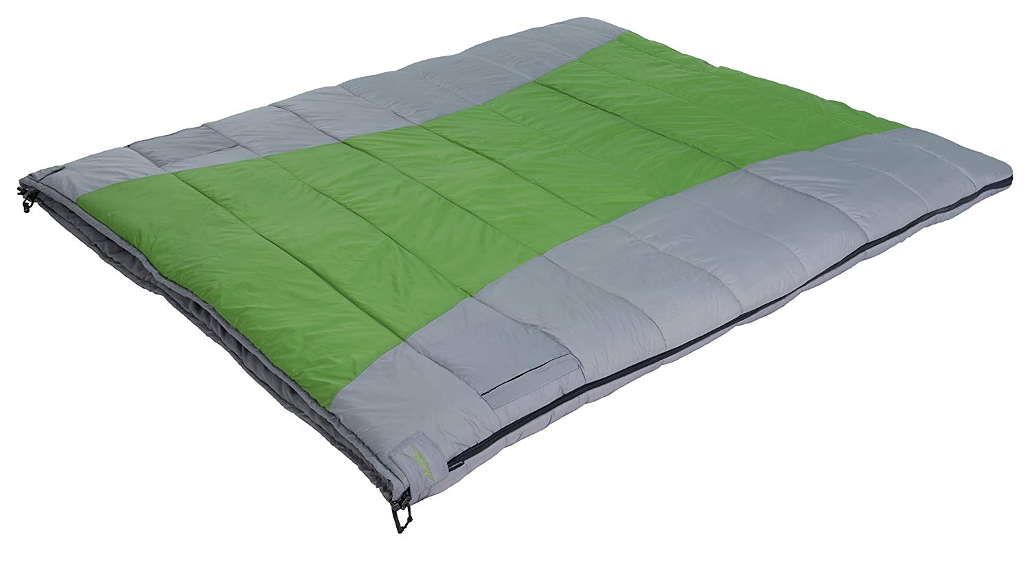 An image of Alps Mountaineering Twin Peak 4119826 20 Degree Microfiber Sleeping Bag | Expert Camper 