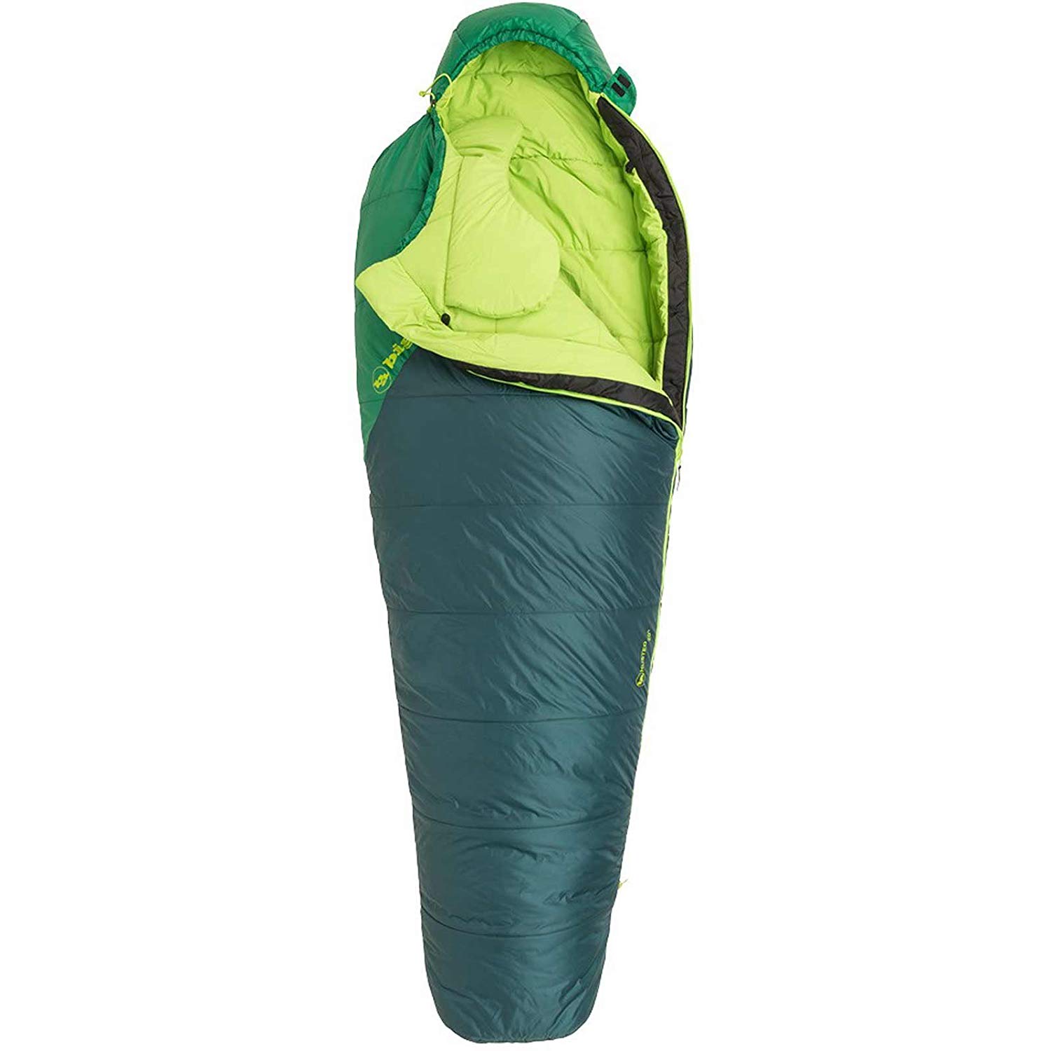 An image of Big Agnes Husted Men's 20 Degree Single Lightweight Polyester Mummy Sleeping Bag