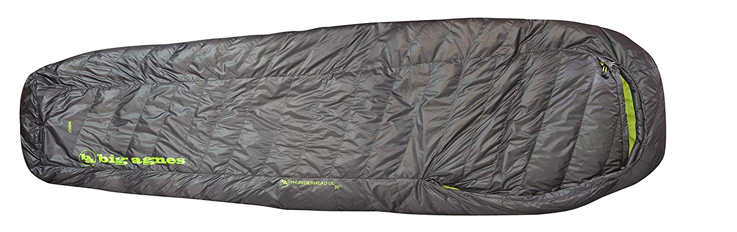 An image of Big Agnes Thunderhead SL 30 Nylon Taffeta Sleeping Bag | Expert Camper 