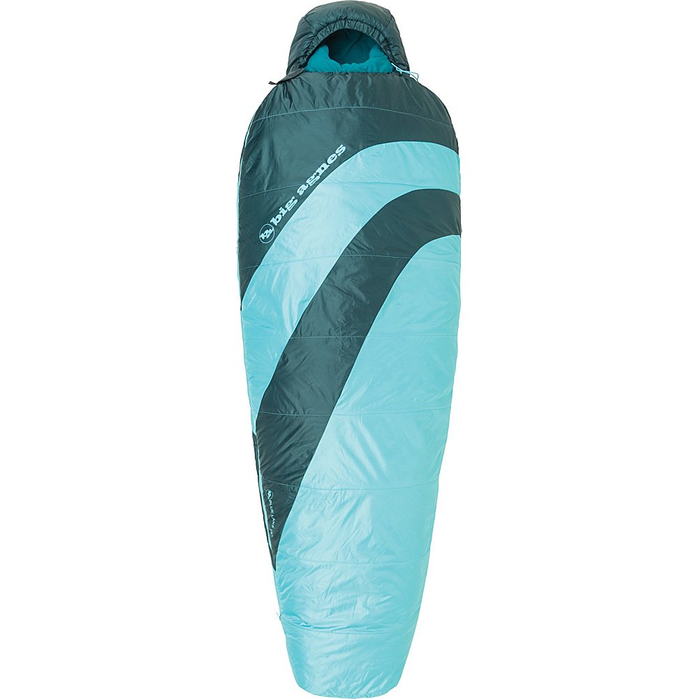 An image of Big Agnes Blue Lake Women's Polyester Sleeping Bag | Expert Camper 