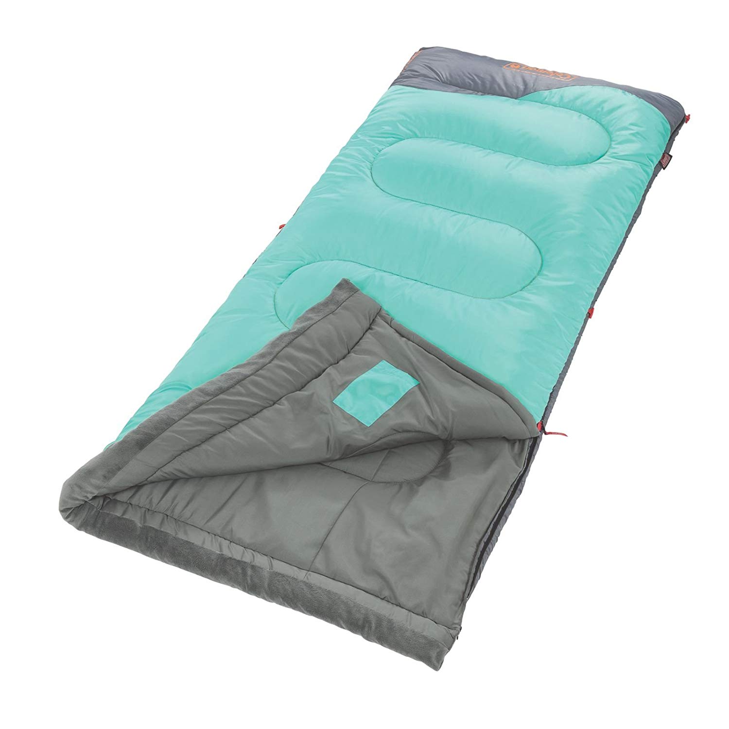 An image of Coleman Comfort-Cloud 2000025550 40 Degree Fleece Sleeping Bag | Expert Camper 