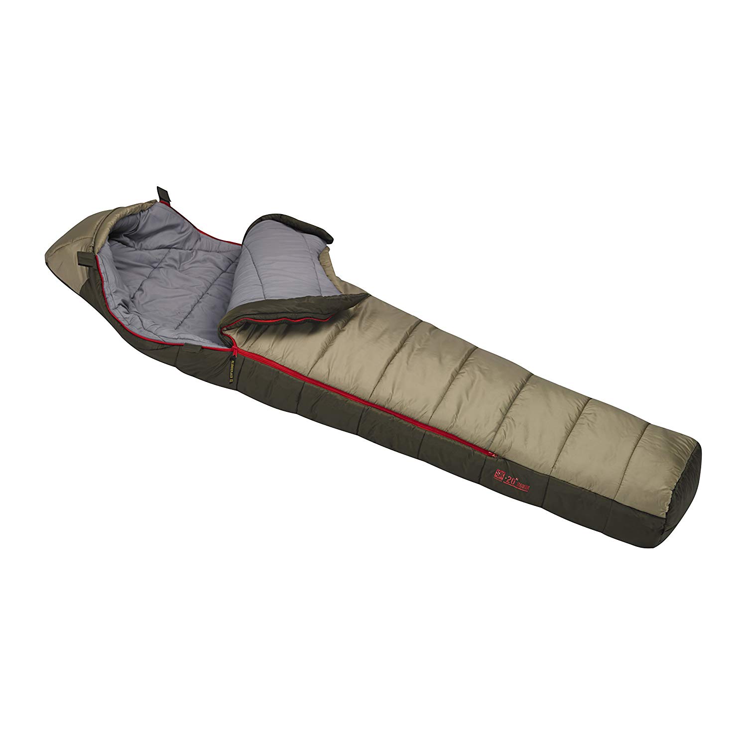 An image related to Slumberjack Ronin 51722215DZ Men's 20 Degree Polyester Sleeping Bag