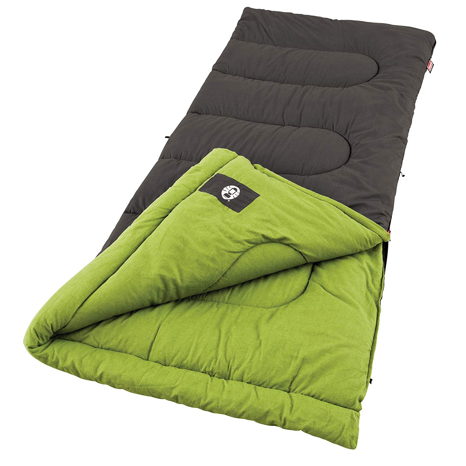 An image of Coleman Duck Harbor 2000004454 Men's Cotton Flannel Sleeping Bag