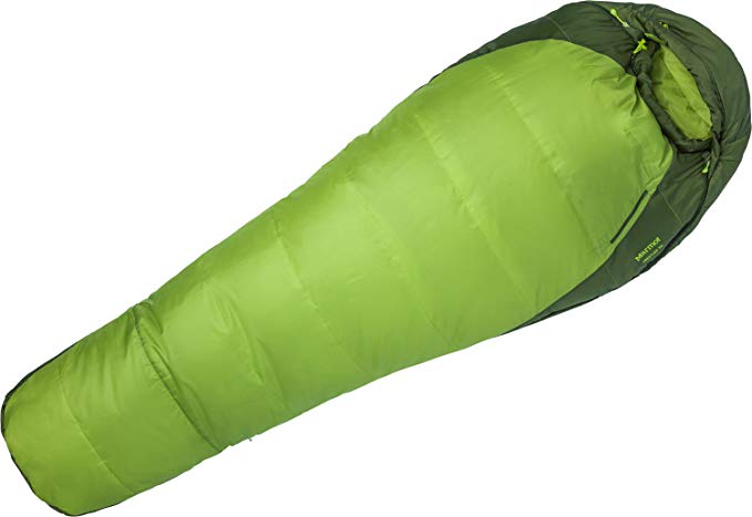 An image of Marmot Trestles Elite 23690-9756-L 30 Degree Nylon Sleeping Bag | Expert Camper 