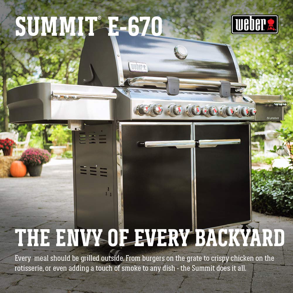 An image of Weber 7371001 Liquid Propane Steel Grill