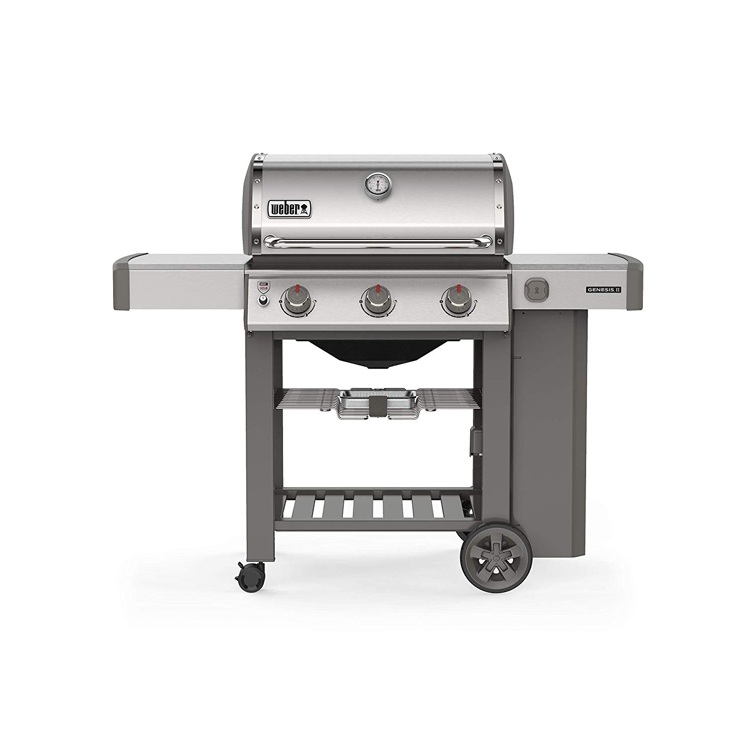 An image related to Weber 61001001 Liquid Propane Stainless Steel Grill