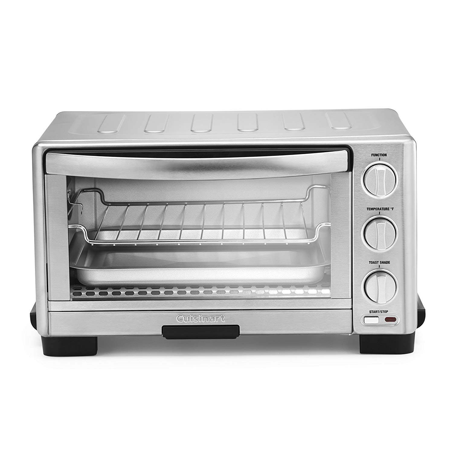 An image of Cuisinart TOB-1010 Silver Large Six Slice Toaster Oven | Toasty Ovens 