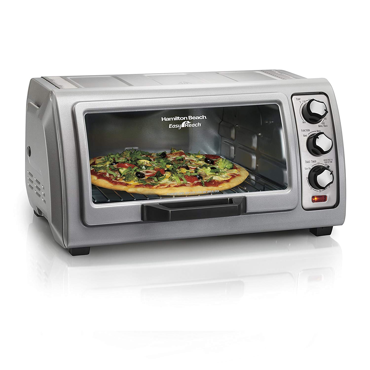 Hamilton Beach® Toaster Oven Stainless Steel & Reviews