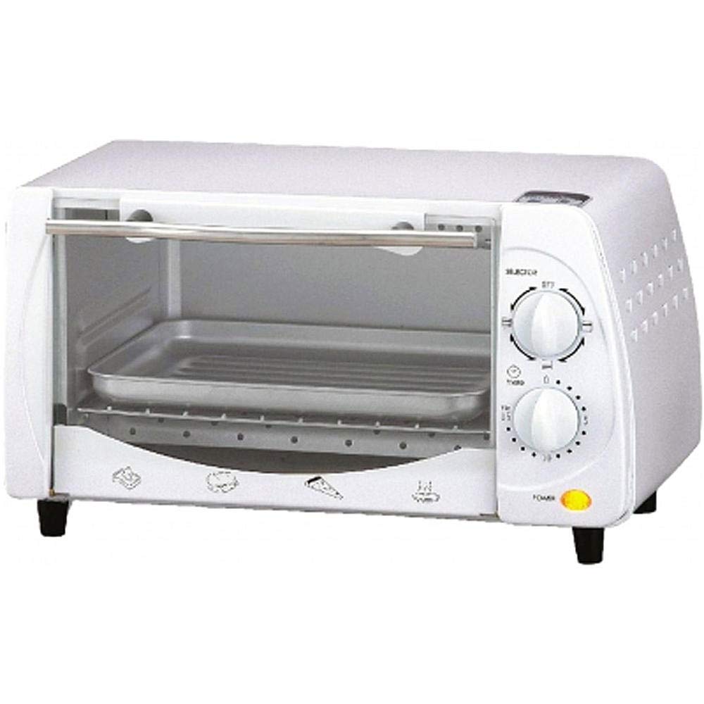 An image of Brentwood 97083274M White Large Four Slice Toaster Oven | Toasty Ovens 