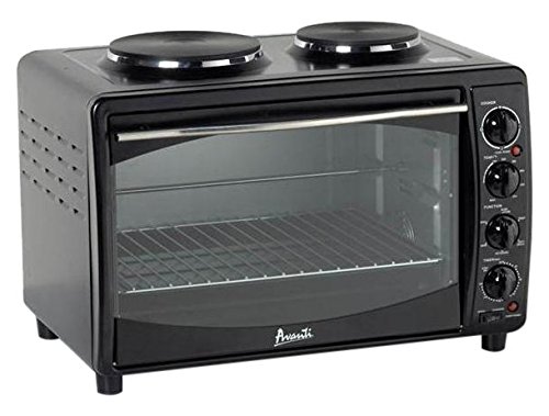 An image of Avanti MKB42B Black Convection Countertop Toaster Oven