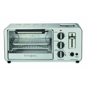 An image related to Waring Pro WTO150 Silver Built-In Large Four Slice Toaster Oven