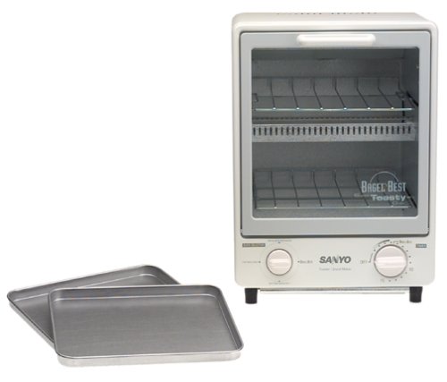 An image of Sanyo SK-7W White Toaster Oven | Toasty Ovens 