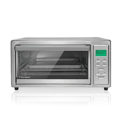 An image of Kenmore Stainless Steel Four Slice Toaster Oven | Toasty Ovens 