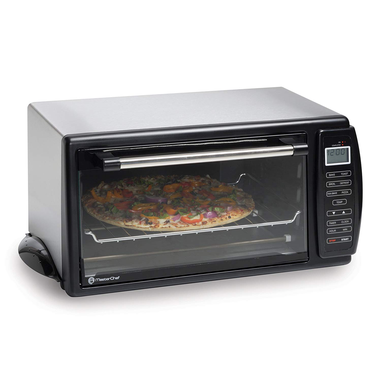 Master Chef MCCV7P Convection Countertop Compact Toaster Oven Toasty