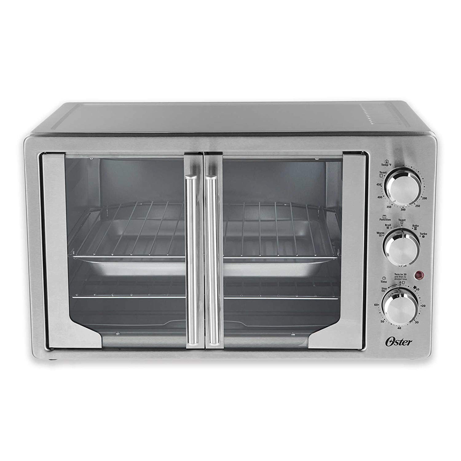 Oster TSSTTVFDXL Silver Convection Toaster Oven Toasty Ovens