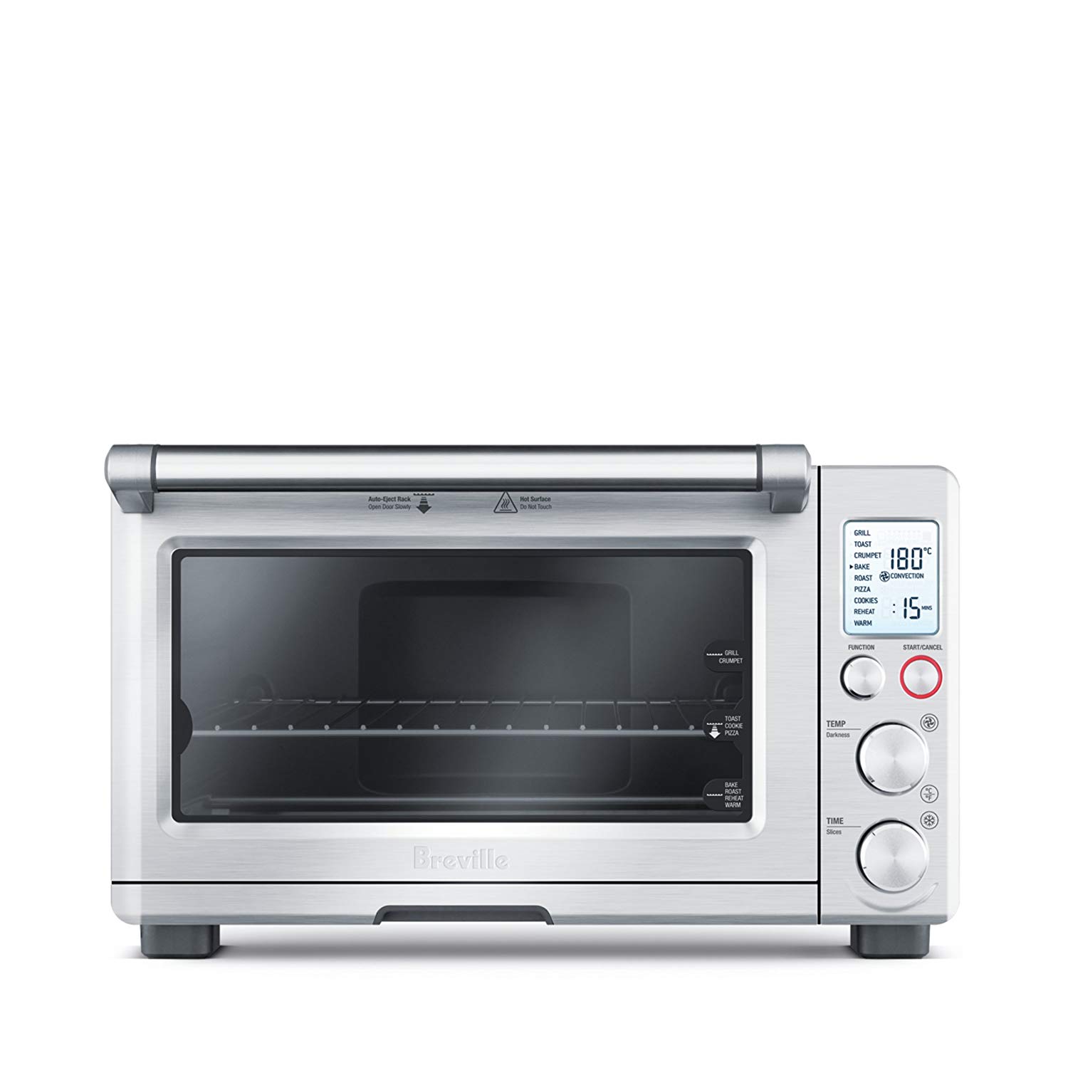 An image of Breville BOV800XL Silver Convection Six Slice Toaster Oven | Toasty Ovens 