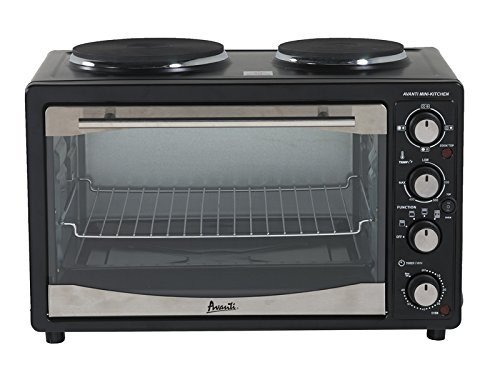 An image of Avanti POB11A1B Black Toaster Oven