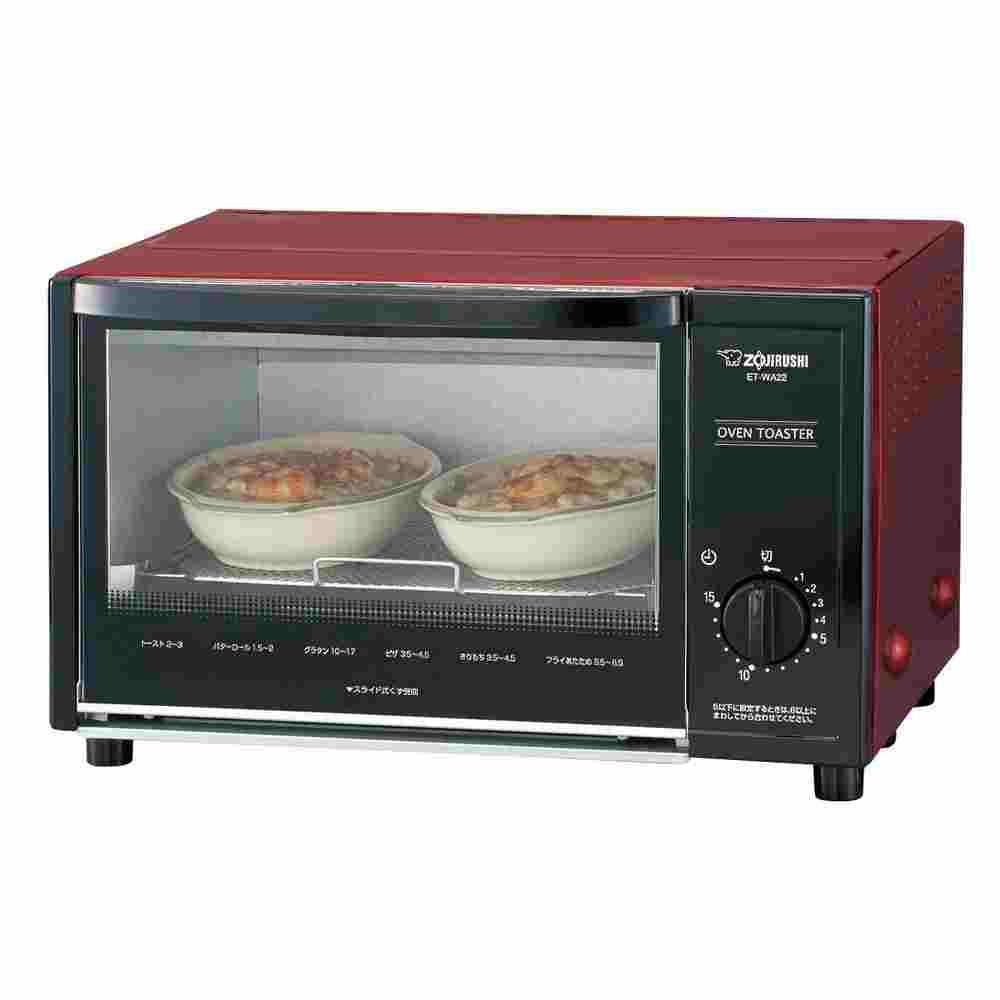 An image related to Zojirushi ET-WA22-RA Red Toaster Oven