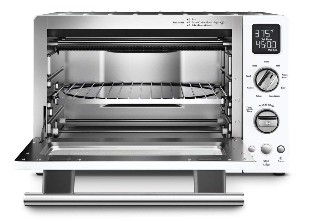 An image of KitchenAid KCO275WH White Convection Countertop Toaster Oven