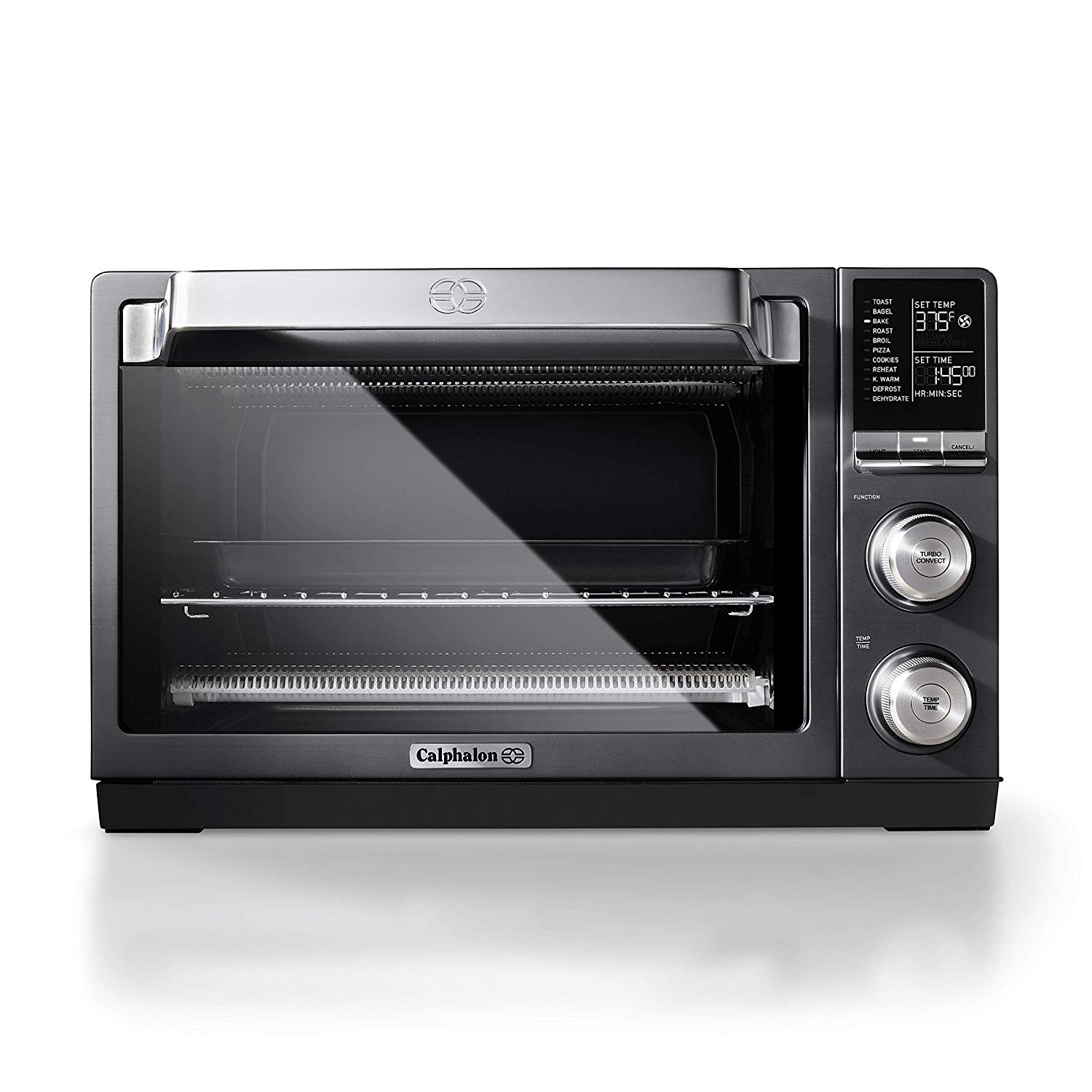 An image related to Calphalon TSCLTRDG1 Black Quartz Countertop Extra Large Toaster Oven