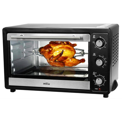 An image related to Mistral MO300C Black Toaster Oven