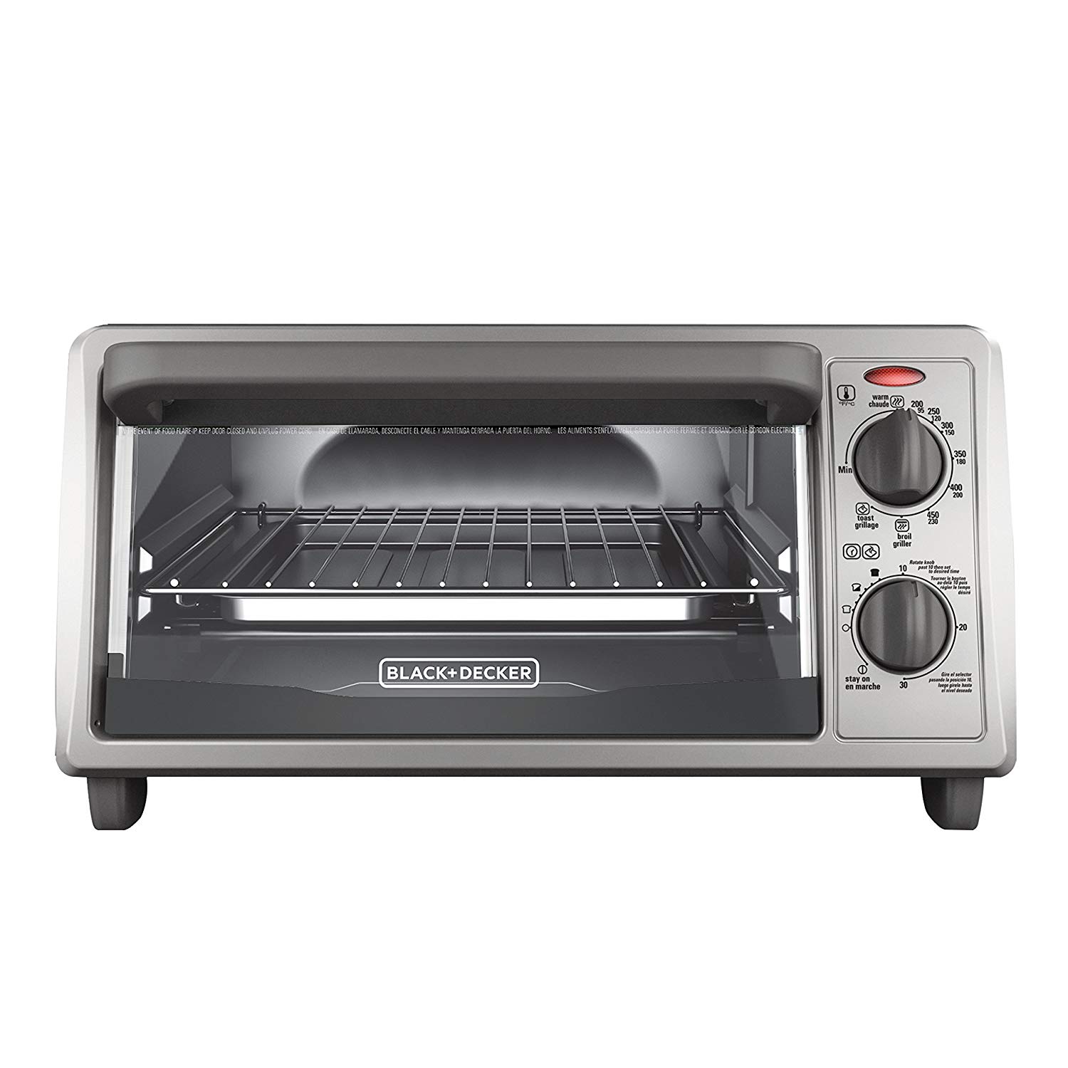 DASH DCTO100GBGT04 Graphite Countertop Compact Toaster Oven