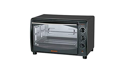 An image of SHARP EO-60K-3 Black Convection Toaster Oven | Toasty Ovens 