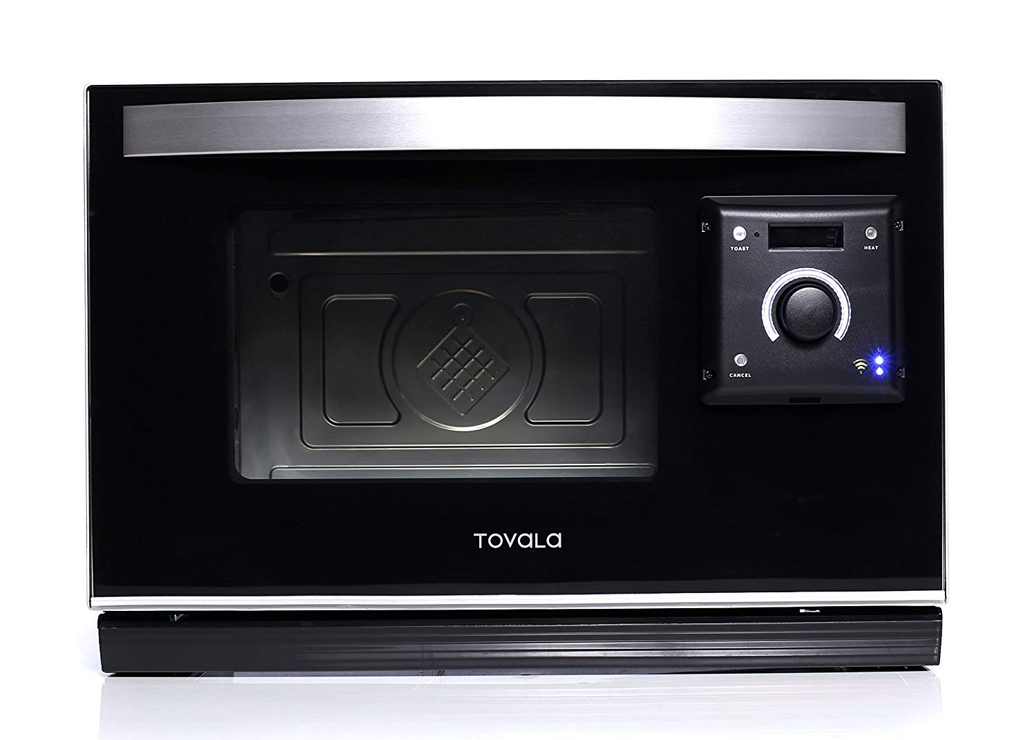 An image related to Tovala Classic Black Stainless Steel Convection Countertop Toaster Oven