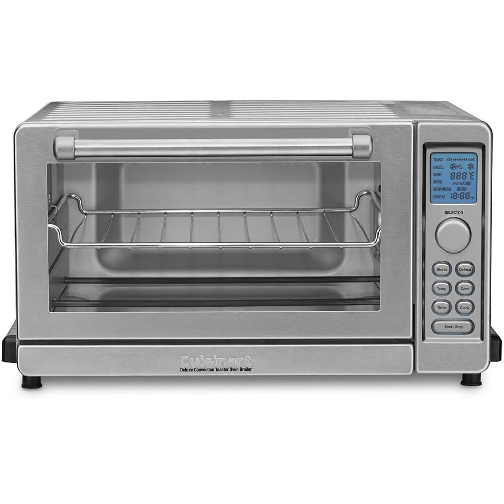 An image related to Cuisinart Deluxe TOB-135FR Stainless Steel Convection Six Slice Toaster Oven