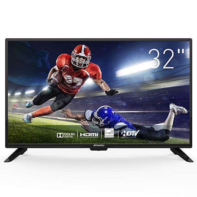 An image related to Sansui 32-Inch Flat Screen HD LED 60Hz 1280 X 720 TV