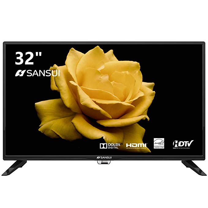 An image of Sansui 32-Inch Flat Screen HD LED 60Hz 1366 X 768 TV | Your TV Set 