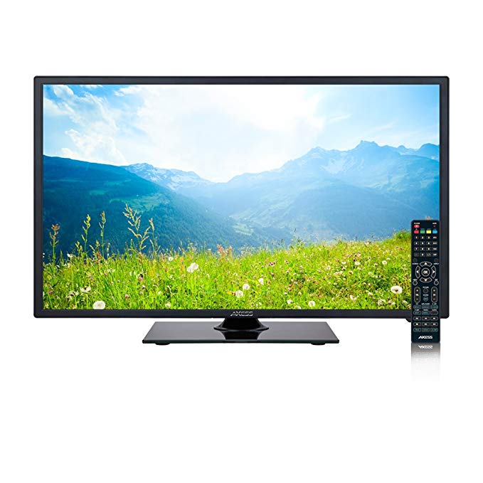 An image of AXESS TV1705-24 24-Inch Flat Screen 3D HD LED 60Hz TV