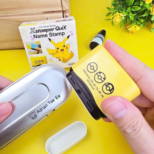 Thân dấu Xstamper Quix Pokemon QN41, QPTM-Q946R3PM, Không màu
