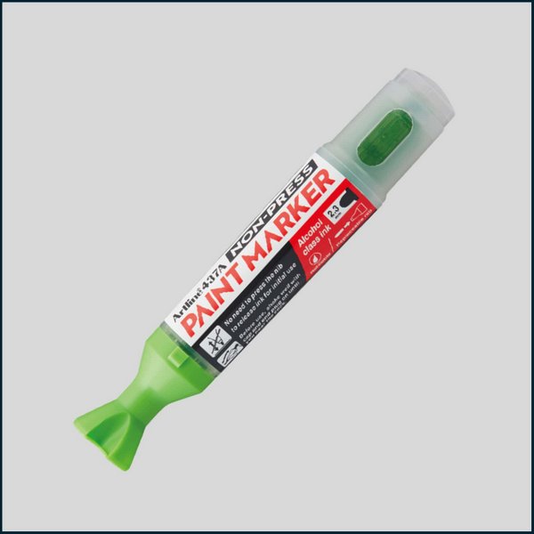 Bút sơn không nhấn Artline EK-437A, Vàng chanh, 2.3mm