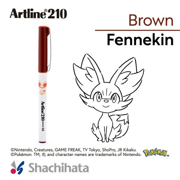 Bút lông kim Artline Pokemon EK-210NPM 4