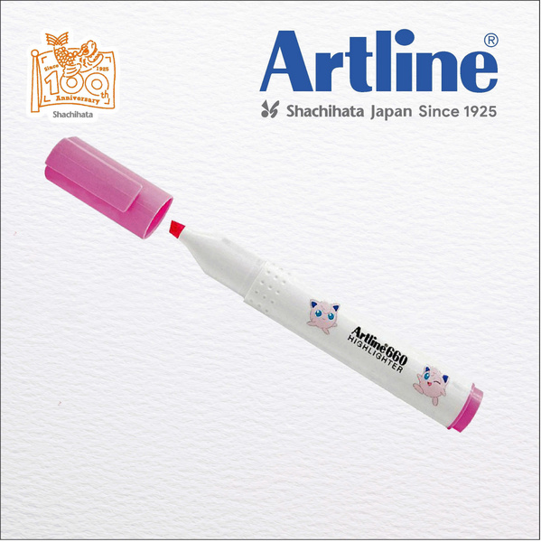 Bút dạ quang Artline Pokemon EK-660NPM 12
