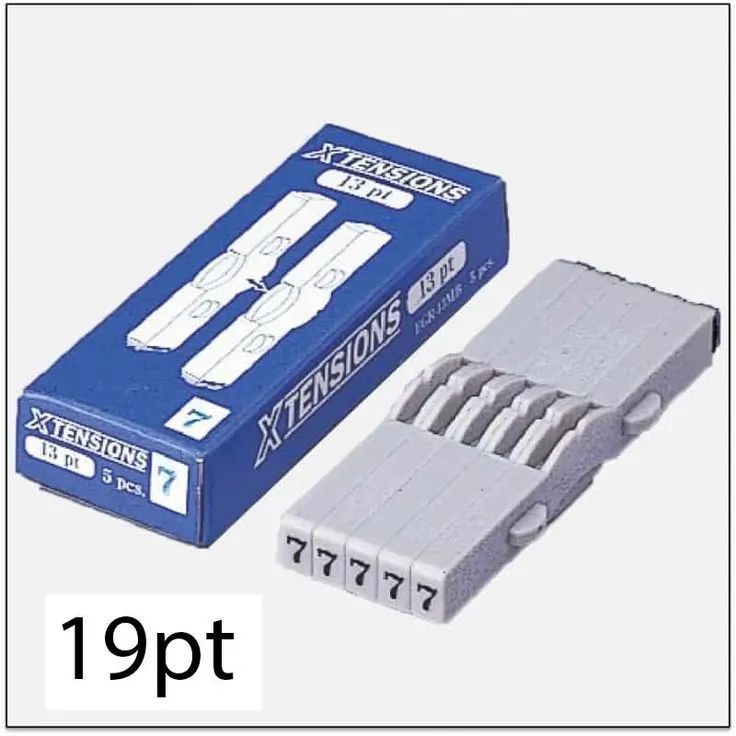 Bộ dấu ghép số rời Xtensions EGRNS-19MB