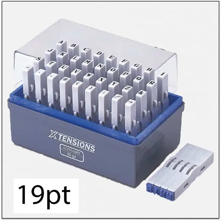 Bộ dấu ghép chữ Xtensions EGRA 3
