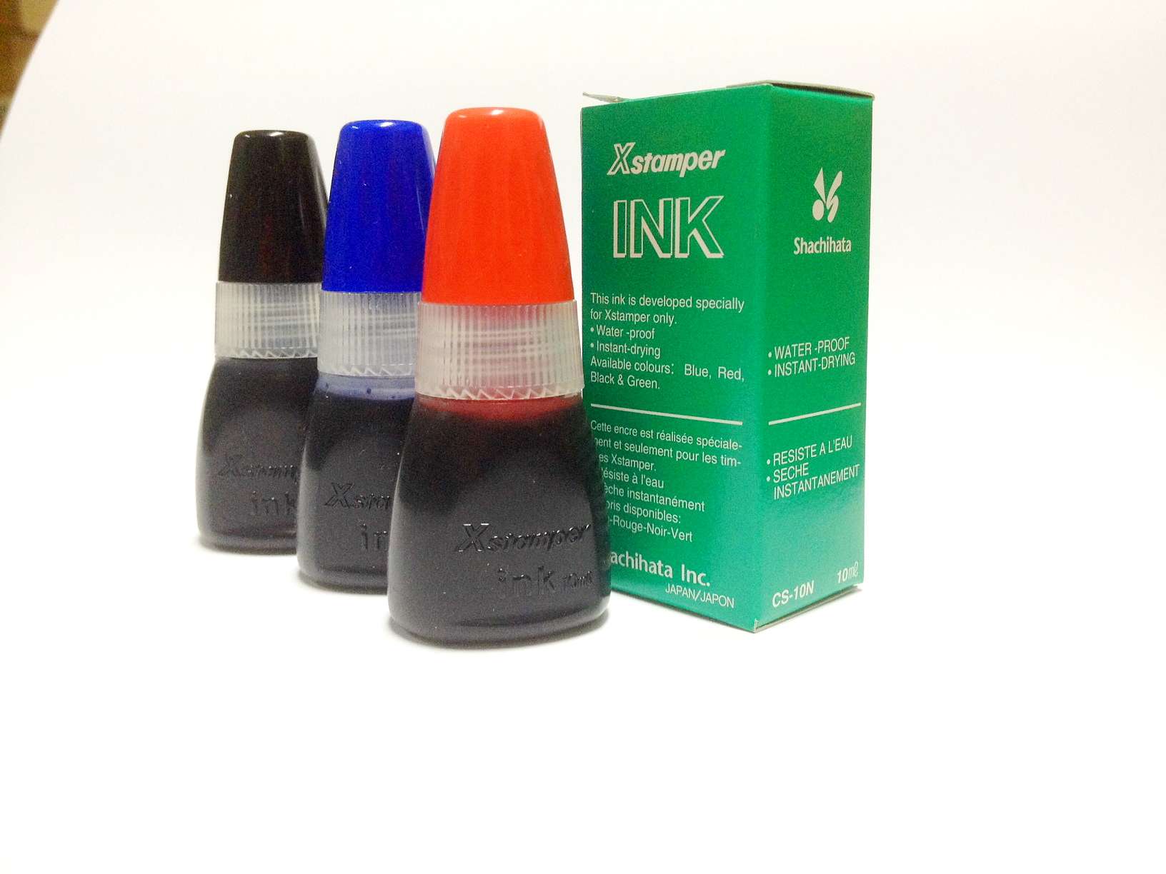 Mực cho Xstamper CS-10N,Xanh,10ml