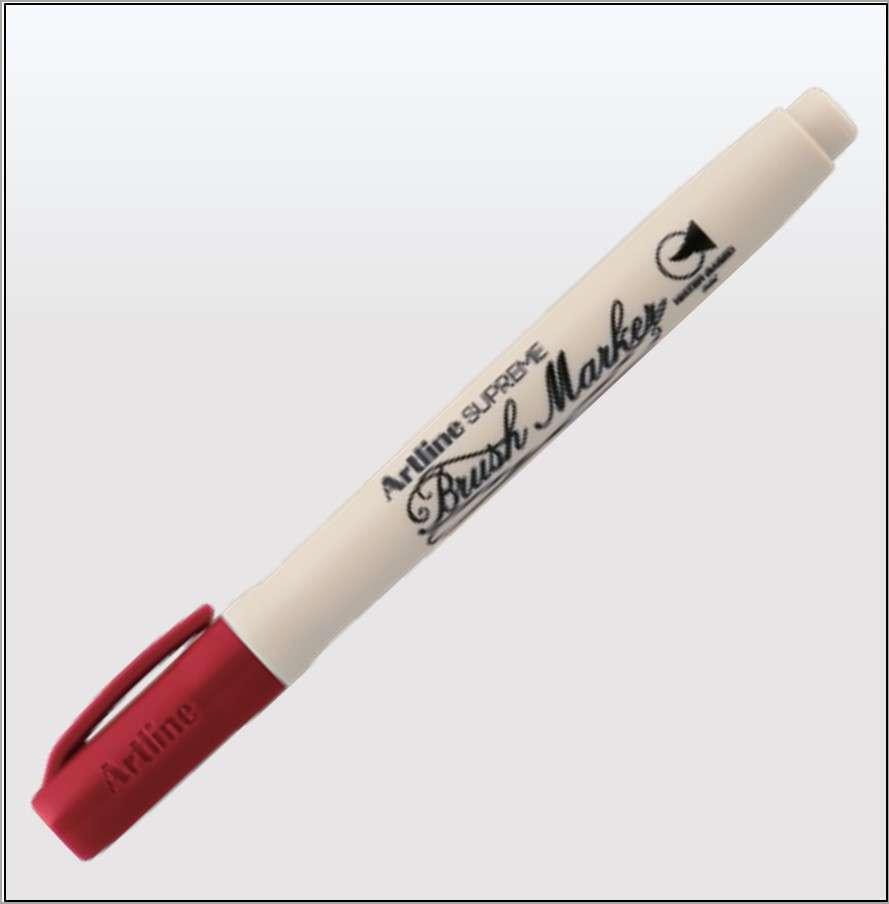 Bút lông đầu cọ Artline Supreme EPF-F 8