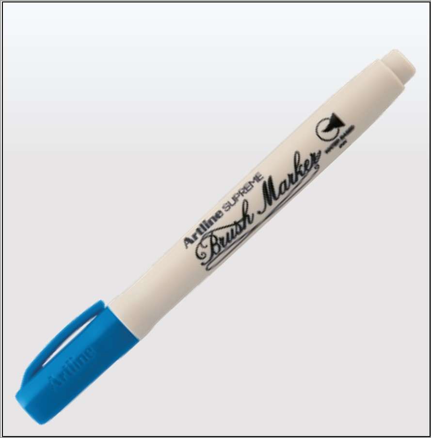 Bút lông đầu cọ Artline Supreme EPF-F 17