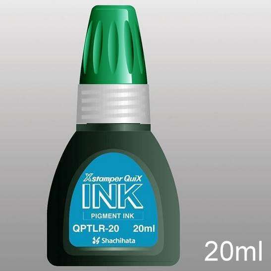 Mực cho dấu Xstamper Quix QPTLR-20, Lục,20ml