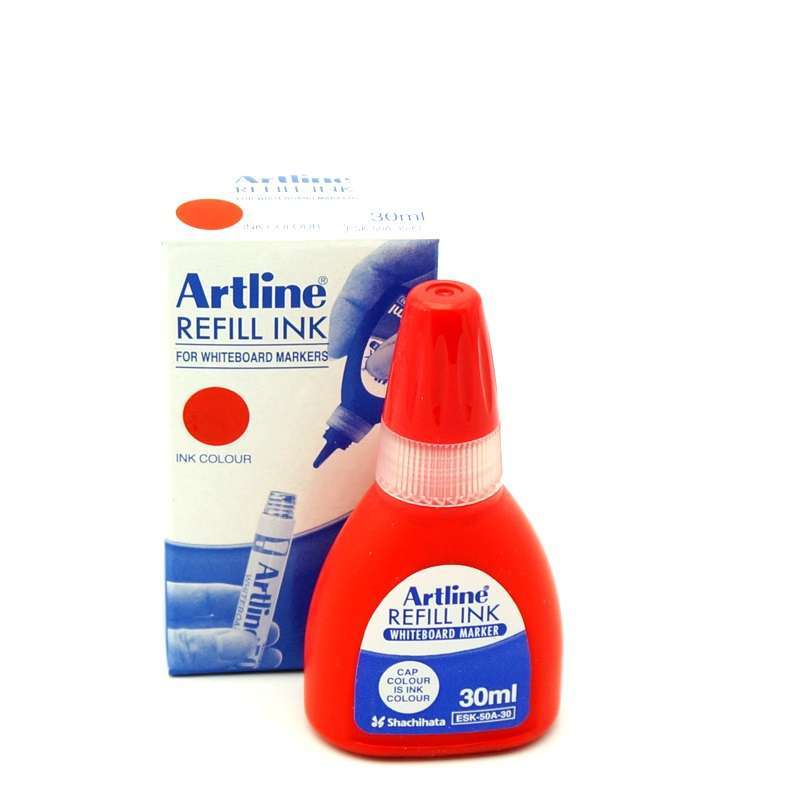 Mực bút viết bảng Artline ESK-50A-30,Đỏ,30ml