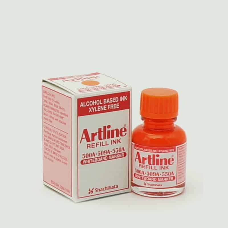 Mực bút viết bảng Artline ESK-50A,Cam,20ml