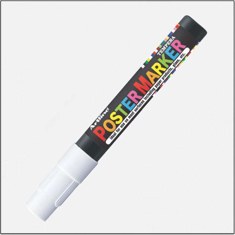 Bút vẽ quảng cáo Artline EPP-4,Trắng,2.0mm