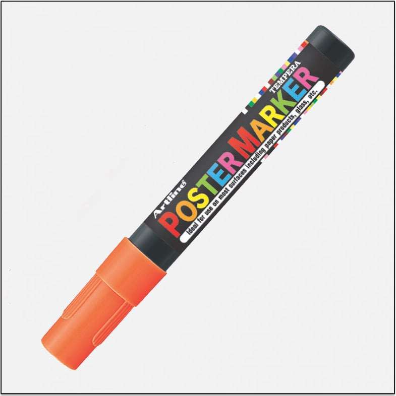 Bút vẽ quảng cáo Artline EPP-4, Cam nhạt, 2.0mm