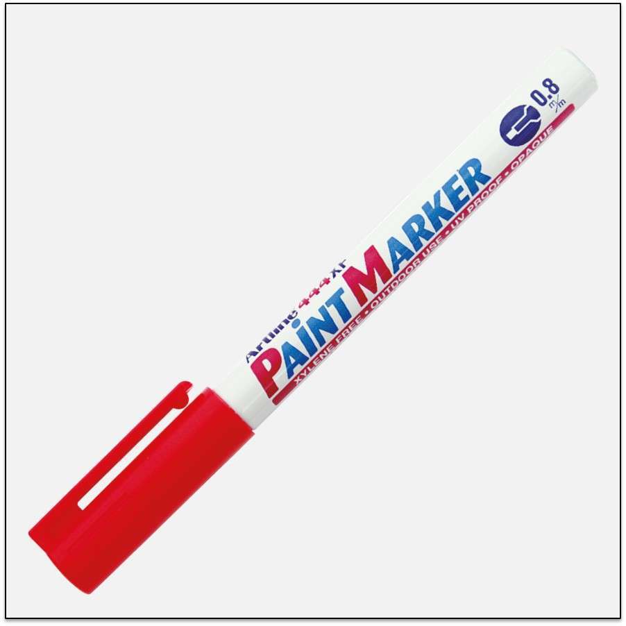 Bút sơn Artline EK-444XF,Đỏ,0.8mm