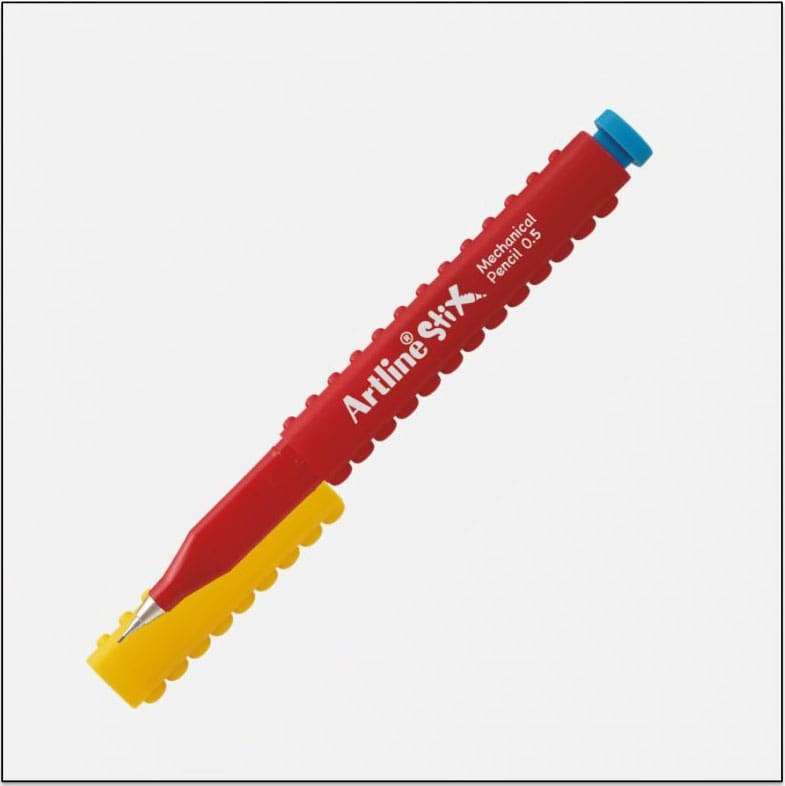 Bút chì bấm Artline Stix ETX-7050,Đỏ, 0.5mm