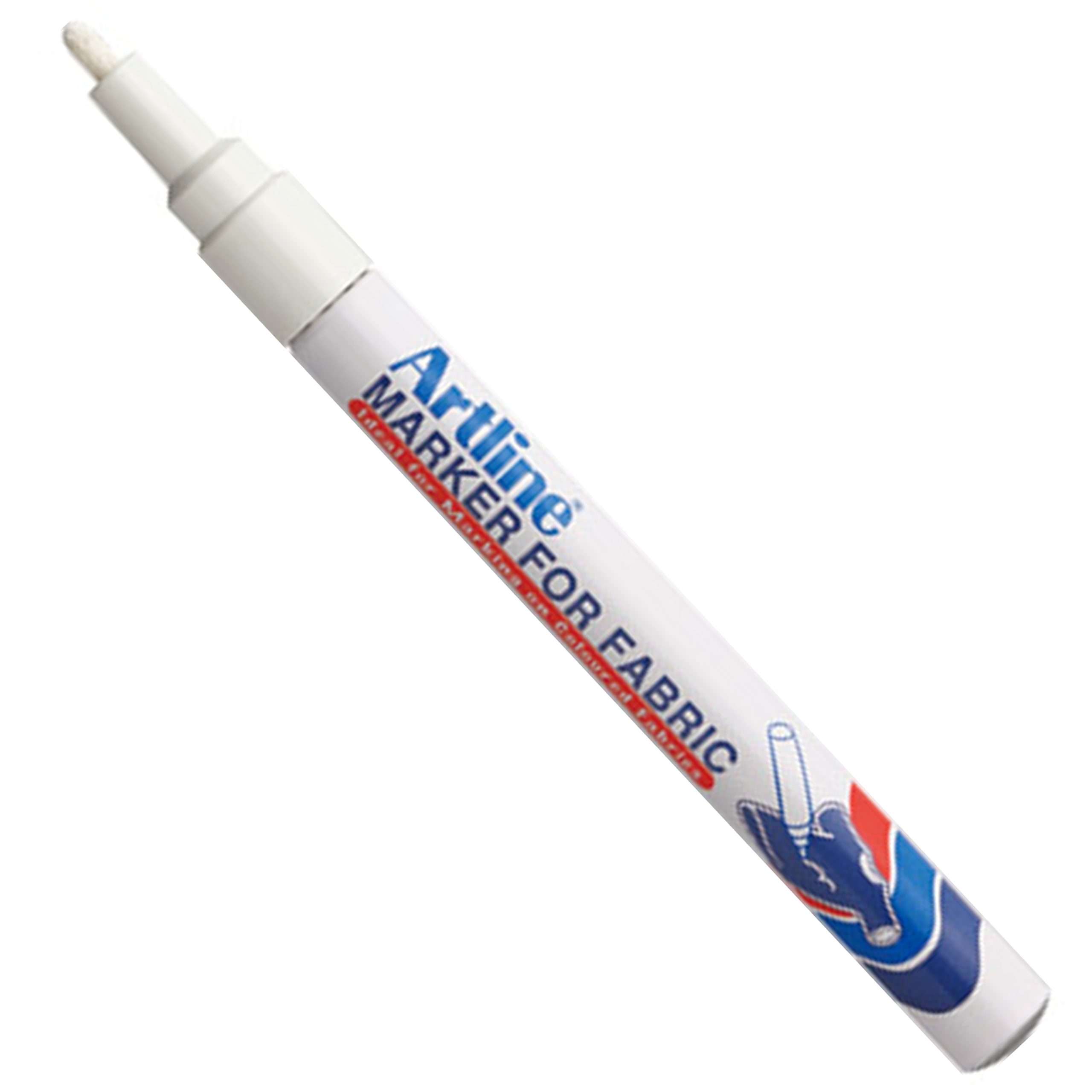 Bút viết lên vải Artline EKC-1,Trắng,1.2mm